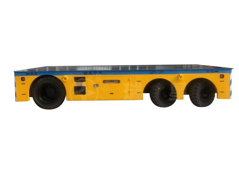 50噸輪胎式無(wú)軌電動(dòng)平車